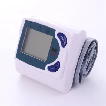 Digital Measuring Blood Pressure Device Wrist Sphygmomanometer Health Care Portable Automatic Blood Pressure Heart Rate Monitor
Digital Measuring Blood Pressure Device Wrist Sphygmomanometer Health Care Portable Automatic Blood Pressure Heart Rate Monitor