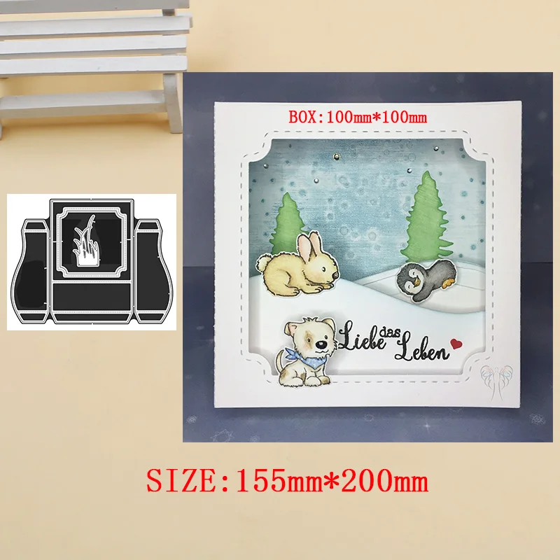 3D Square Landscape Box set Metal Cutting Dies New 2019 Paper Card Album Dies Scrapbooking DIY Making Embossing Stencils
3D Square Landscape Box set Metal Cutting Dies New 2019 Paper Card Album Dies Scrapbooking DIY Making Embossing Stencils