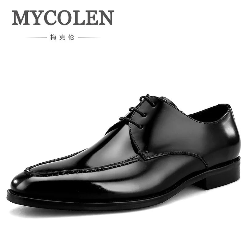 MYCOLEN 2018 Luxury Fashion Men Shoes Minimalist Design Casual Derby Shoes For Men Pointed Toe Dress Wedding Men Shoes
MYCOLEN 2018 Luxury Fashion Men Shoes Minimalist Design Casual Derby Shoes For Men Pointed Toe Dress Wedding Men Shoes