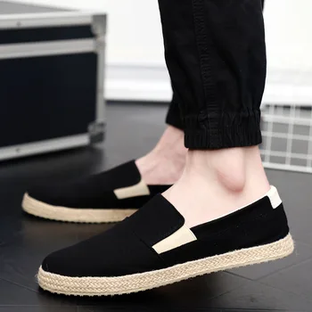 New Fashion Straw Hemp Shoes Breathable Casual Canvas Shoes Old Beijing Canvas Shoes Men's Casual Shoes Zapatos De Hombre
New Fashion Straw Hemp Shoes Breathable Casual Canvas Shoes Old Beijing Canvas Shoes Men's Casual Shoes Zapatos De Hombre
