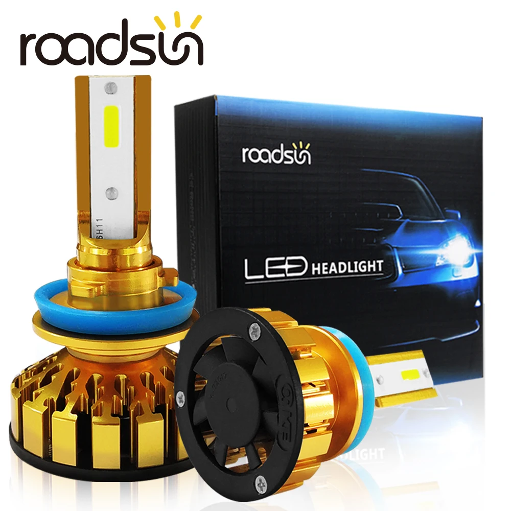 Car Headlight Bulb LED H4 H1 H3 H11 HB4 9005 9006 9012 LED H7 Canbus Voitur Light 55W 6000K Auto Accessories Headlamp Roadsun
Car Headlight Bulb LED H4 H1 H3 H11 HB4 9005 9006 9012 LED H7 Canbus Voitur Light 55W 6000K Auto Accessories Headlamp Roadsun