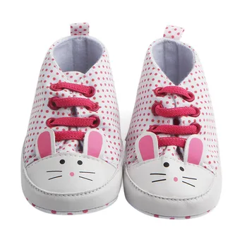 Dot Toddler Baby Shoes First Walkers Lace-up Boots Baby Girl Cotton Shoes Rabbit Ear Shoes Sneaker Anti-slip Soft Sole
Dot Toddler Baby Shoes First Walkers Lace-up Boots Baby Girl Cotton Shoes Rabbit Ear Shoes Sneaker Anti-slip Soft Sole