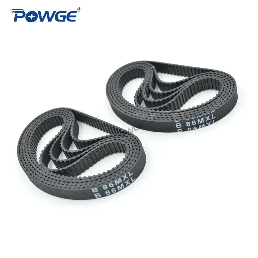 POWGE 10pcs MXL Timing belt B85 B86 B87 B88 B89 Width 6.35mm 025 6mm Teeth 85 86 87 88 89 Synchronous belt B85MXL B87MXL B89MXL
POWGE 10pcs MXL Timing belt B85 B86 B87 B88 B89 Width 6.35mm 025 6mm Teeth 85 86 87 88 89 Synchronous belt B85MXL B87MXL B89MXL