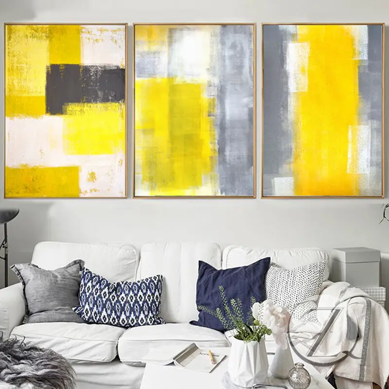 Abstract Yellow Gray Oil Painting Wall Art Canvas Painting Nordic Posters And Prints Wall Pictures For Living Room Home Decor
Abstract Yellow Gray Oil Painting Wall Art Canvas Painting Nordic Posters And Prints Wall Pictures For Living Room Home Decor