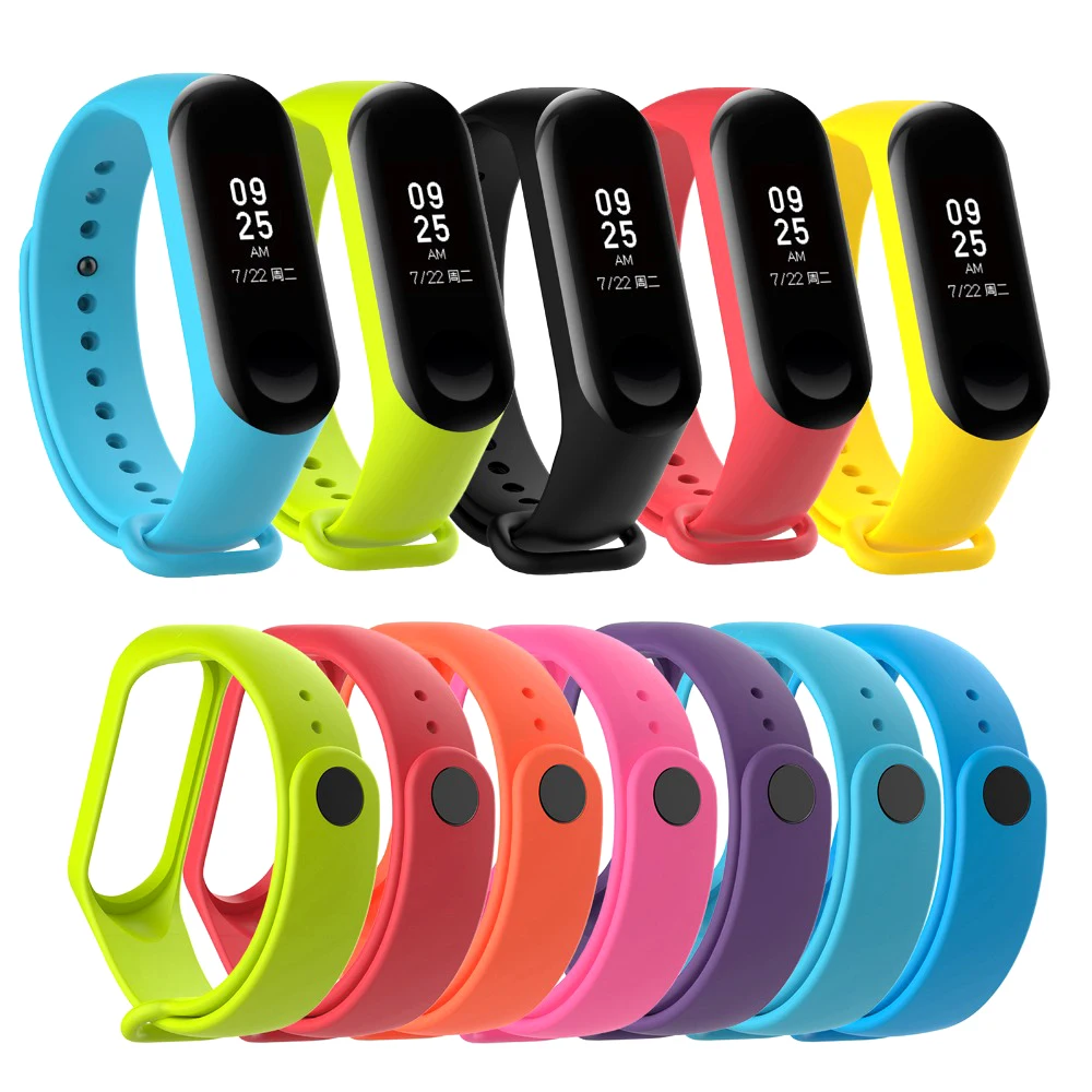 Sports Silicone Strap for Xiaomi Mi Band 4 3 2 Bracelet Wristband Miband 4 3 2 Replacement Wrist Strap for Mi Band2 Band3 Band4
Sports Silicone Strap for Xiaomi Mi Band 4 3 2 Bracelet Wristband Miband 4 3 2 Replacement Wrist Strap for Mi Band2 Band3 Band4