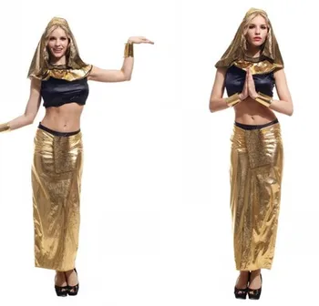 Adult girl Egyptian Cleopatra costume dresses Egyptian Goddess princess costumes for Halloween Purim party belly dance dress
Adult girl Egyptian Cleopatra costume dresses Egyptian Goddess princess costumes for Halloween Purim party belly dance dress