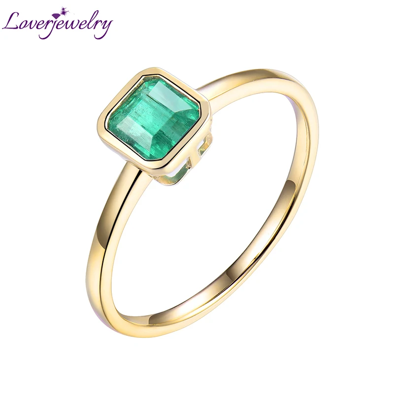 Fashion Classic Rins For Women 18K Yellow Gold Rectangle Natural Emerald Party Engagement Young Lady Ring Fine Jewelry In Stock
Fashion Classic Rins For Women 18K Yellow Gold Rectangle Natural Emerald Party Engagement Young Lady Ring Fine Jewelry In Stock