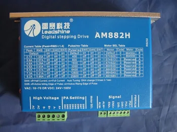 Free shipping Leadshine 2-phase stepper driver AM882H fit NEMA 23/34/42 stepper motor work 36-80VDC out 2.7A-8.2A CNC Drivers
Free shipping Leadshine 2-phase stepper driver AM882H fit NEMA 23/34/42 stepper motor work 36-80VDC out 2.7A-8.2A CNC Drivers