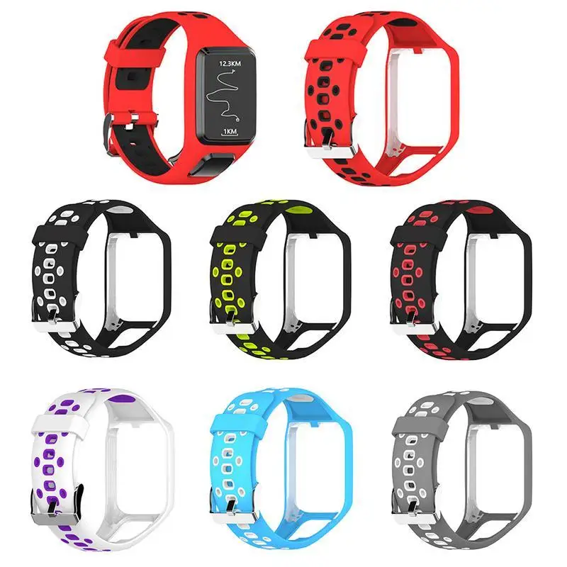 Replacement Silicone Band Strap For TomTom 2 3 Series Runner 2 3 Spark 3 Series Golfer 2 Adventurer GPS Watch
Replacement Silicone Band Strap For TomTom 2 3 Series Runner 2 3 Spark 3 Series Golfer 2 Adventurer GPS Watch