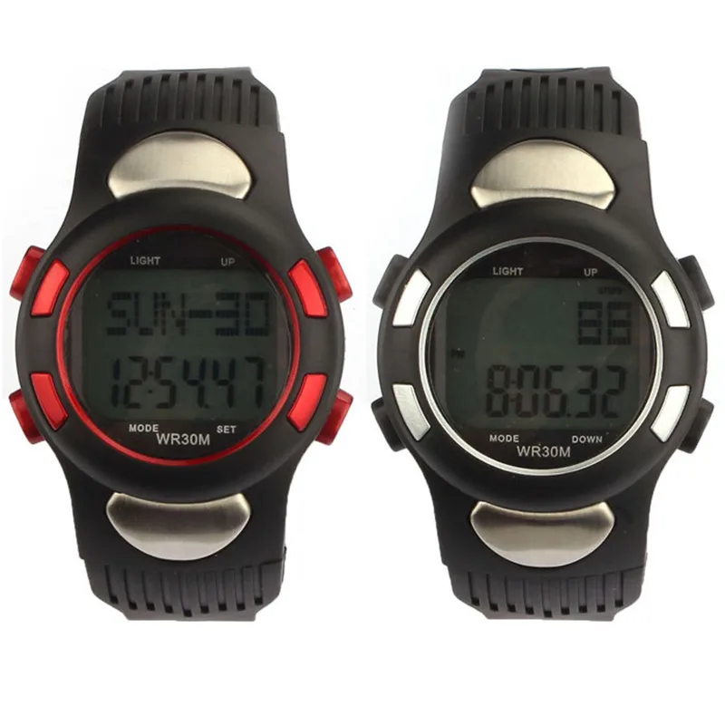 

New Fitness 3D Pedometer Calories Counter Watch Pulse Heart Rate Monitor Girls LED Digital Waterproof Outdoor Sport watches
