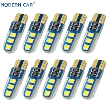 MODERN CAR LED Clearance Parking Lamps T10 W5W 168 194 Trunk Lamp 10Pcs 3030 6SMD White Turn Signal Reverse Lights Brake Light
MODERN CAR LED Clearance Parking Lamps T10 W5W 168 194 Trunk Lamp 10Pcs 3030 6SMD White Turn Signal Reverse Lights Brake Light