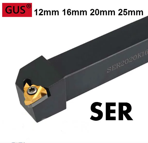External Thread CNC Tool Bar SER2020K16-B/1212H16 1616H16 External Thread Turning Tool Lathe cutting tools
External Thread CNC Tool Bar SER2020K16-B/1212H16 1616H16 External Thread Turning Tool Lathe cutting tools