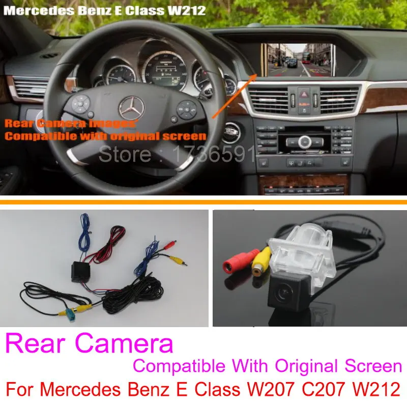 For Mercedes Benz E Class W207 C207 W212 / RCA & Original Screen Compatible / Car Rear View Camera / Back Up Reverse Camera
For Mercedes Benz E Class W207 C207 W212 / RCA & Original Screen Compatible / Car Rear View Camera / Back Up Reverse Camera