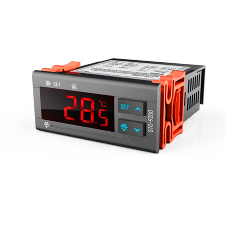 STC-9200 Two Relay Output LED Digital Temperature Controller Thermostat Incubator with 2 sensors
STC-9200 Two Relay Output LED Digital Temperature Controller Thermostat Incubator with 2 sensors