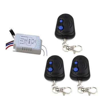 Free Shipping AC220V 1CH RF Wireless Remote Control Switch Simple Operation with 2Buttons 1*Receiver+3*Transmitter 315/433mhz
Free Shipping AC220V 1CH RF Wireless Remote Control Switch Simple Operation with 2Buttons 1*Receiver+3*Transmitter 315/433mhz