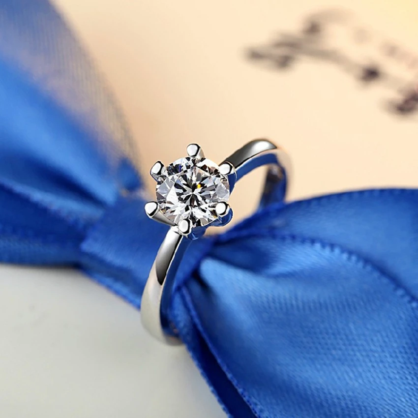 Factory wholesale 6 claw gold color Austria crystal zircon ring Christmas gift wedding women lady jewelry rings Lr096
Factory wholesale 6 claw gold color Austria crystal zircon ring Christmas gift wedding women lady jewelry rings Lr096