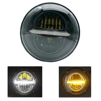 7" LED DRL H4 Headlights For Jeep Wrangler 7 Inch LED Headlamps with Amber halo For lada niva 4x4 suzuki samurai
7" LED DRL H4 Headlights For Jeep Wrangler 7 Inch LED Headlamps with Amber halo For lada niva 4x4 suzuki samurai