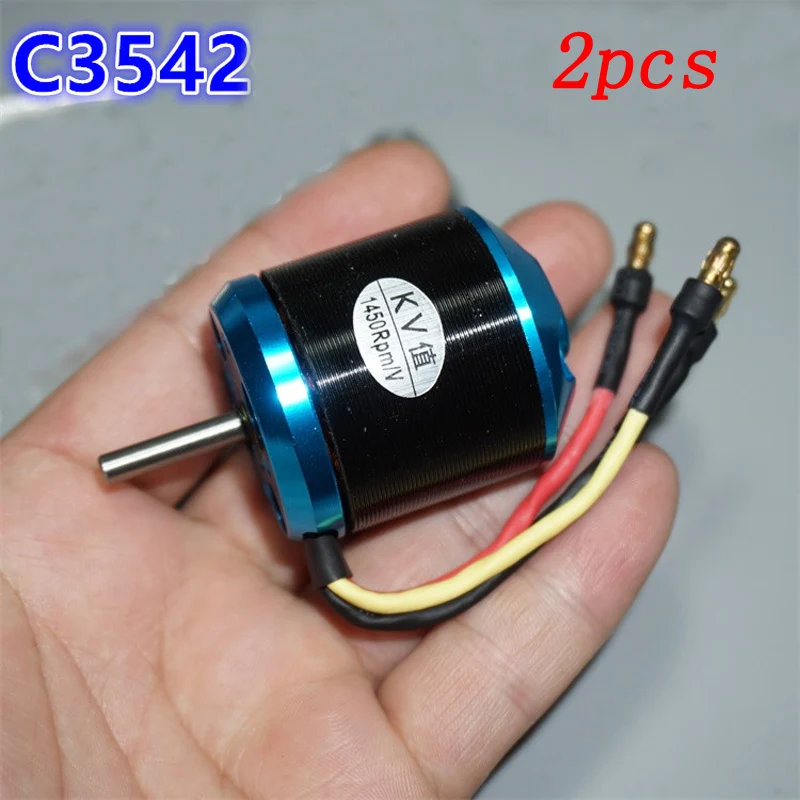 2pcs RC Model Aircraft C3542/C3536 Outer Runner Brushless Motor KV1250 KV1450 Large Torque Outer-rotor Airplane Engine Motors
2pcs RC Model Aircraft C3542/C3536 Outer Runner Brushless Motor KV1250 KV1450 Large Torque Outer-rotor Airplane Engine Motors