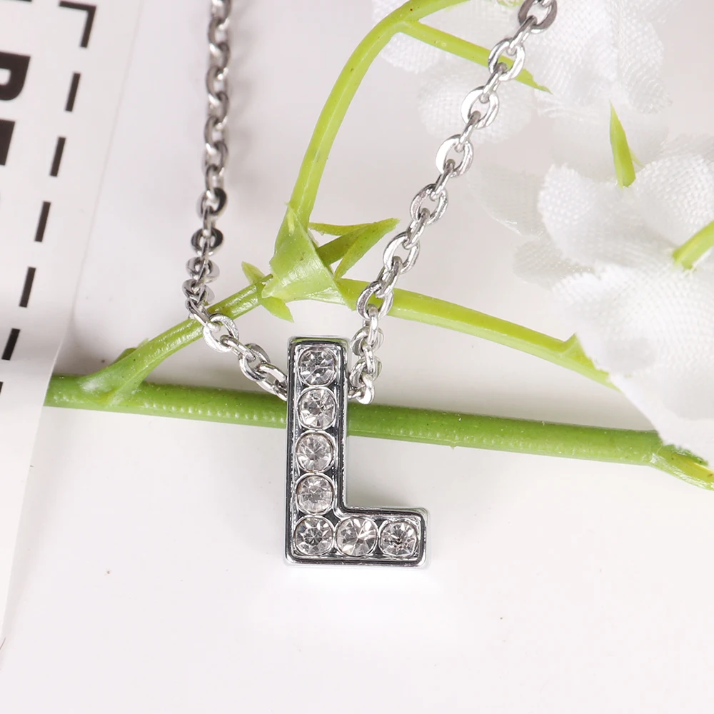 Charm Silver Cubic Zicronia Initail Name Latter Necklace Pendant for Couple Lover Romantic Jewelry Necklaces Choker Link Chain
Charm Silver Cubic Zicronia Initail Name Latter Necklace Pendant for Couple Lover Romantic Jewelry Necklaces Choker Link Chain