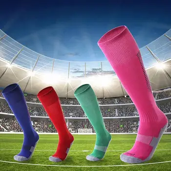 1 Pair Men Anti Slip Striped Soccer Football Sports Socks Over The Knee High Running Cycling Breathable Long Stockings Boy Gifts
1 Pair Men Anti Slip Striped Soccer Football Sports Socks Over The Knee High Running Cycling Breathable Long Stockings Boy Gifts