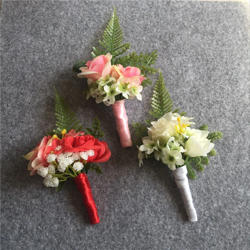Wedding Boutonniere Groom Pin Brooch Aritificial Rose Flower Man Corsage Suit Accessories Decoration
Wedding Boutonniere Groom Pin Brooch Aritificial Rose Flower Man Corsage Suit Accessories Decoration