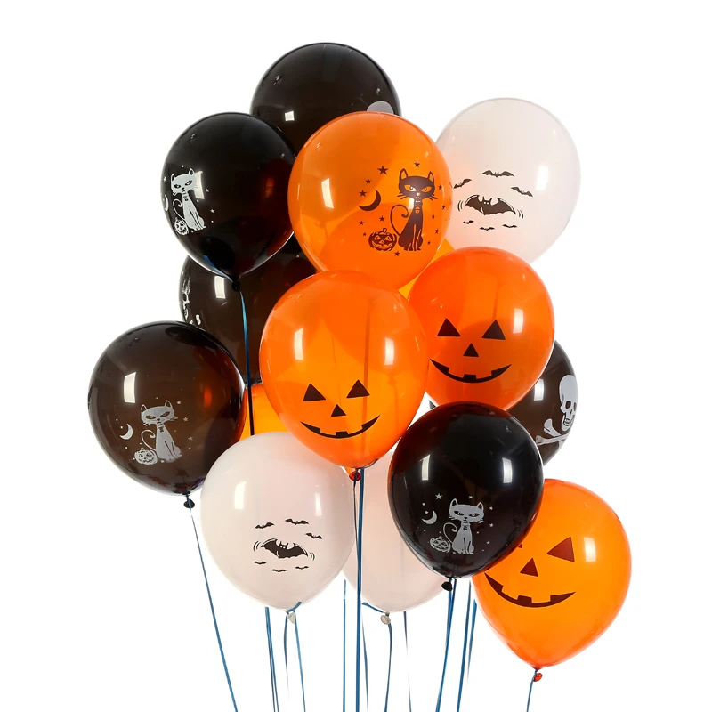 12inch Halloween Latex Balloon Pumpkin Smiley Face Party Bat Skull Print pirate ship ballons Halloween party decoration Supplies
12inch Halloween Latex Balloon Pumpkin Smiley Face Party Bat Skull Print pirate ship ballons Halloween party decoration Supplies