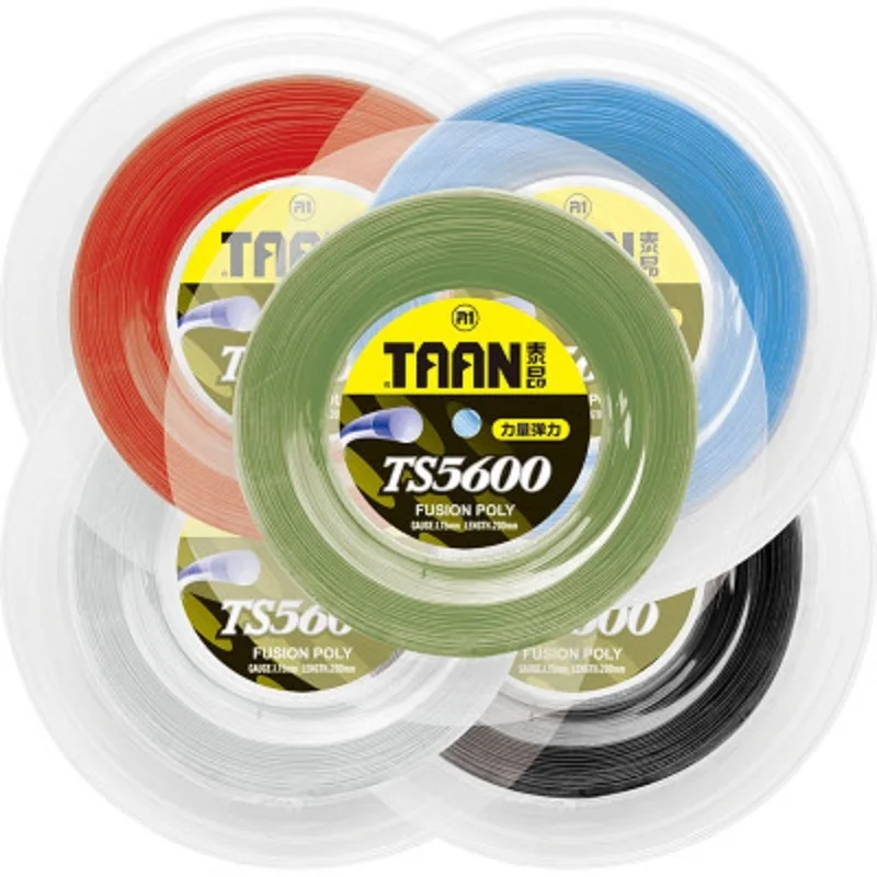 1 Reel TAAN TS5600Tennis String 1.15mm Round Polyester String Durable Tennis Training String 200m 50-55 Pounds
1 Reel TAAN TS5600Tennis String 1.15mm Round Polyester String Durable Tennis Training String 200m 50-55 Pounds