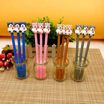 4Pcs/set hot Lovely cute Single Dog Husky Gel Ink Pen 0.5mm Promotional Gift Stationery School Office Supply
4Pcs/set hot Lovely cute Single Dog Husky Gel Ink Pen 0.5mm Promotional Gift Stationery School Office Supply