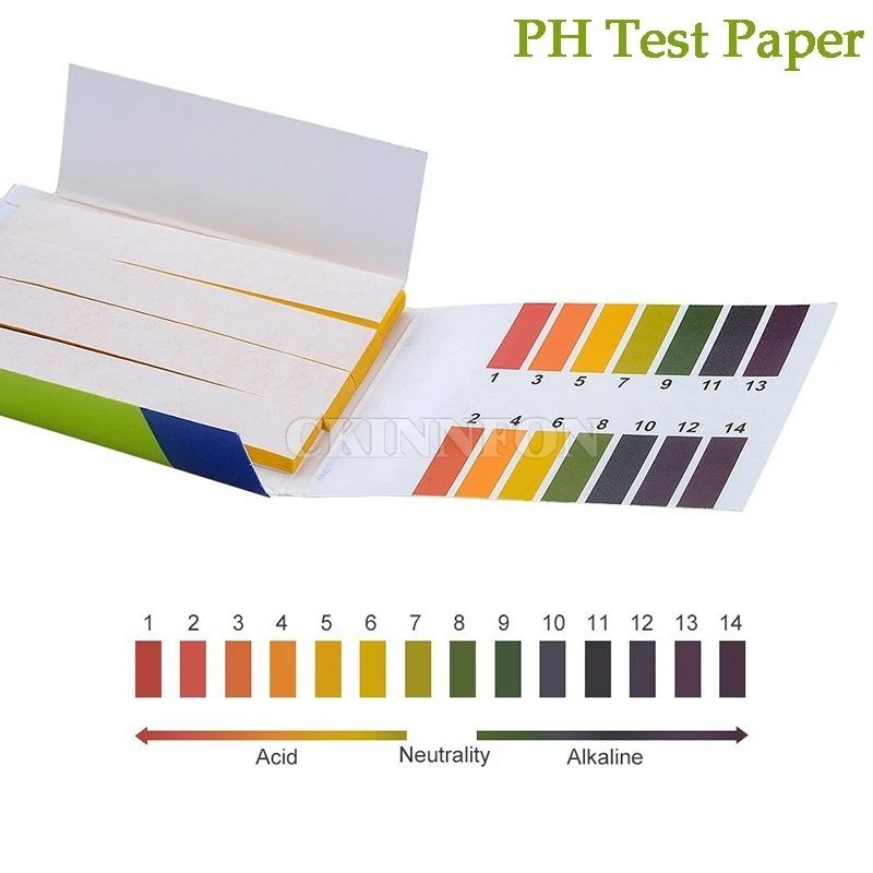 DHL 1000Set 1Packs(80pcs) PH 1-14 Alkaline Acid Test Paper Litmus Strips Tester
DHL 1000Set 1Packs(80pcs) PH 1-14 Alkaline Acid Test Paper Litmus Strips Tester