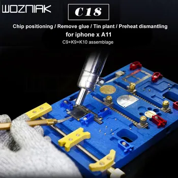 C18 Muti-functional maintenance platform for iphone x A11 Motherboard Chip Location Tin Plant Apart From Glue Preheat platform
C18 Muti-functional maintenance platform for iphone x A11 Motherboard Chip Location Tin Plant Apart From Glue Preheat platform