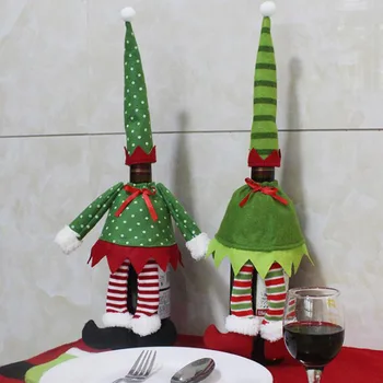 2pcs/Lot Christmas Tree Wine Bottle Cover Bags Christmas Gift Protective Bag Xmas Navidad Dinner Party Table Decoration
2pcs/Lot Christmas Tree Wine Bottle Cover Bags Christmas Gift Protective Bag Xmas Navidad Dinner Party Table Decoration