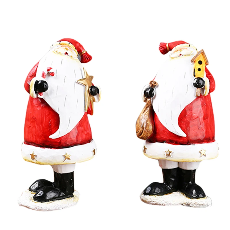 Vintage Santa Claus Figurine Miniatures Home Decoration Accessories Resin Old Man Model Craft Kids Toy Christmas Gift Present
Vintage Santa Claus Figurine Miniatures Home Decoration Accessories Resin Old Man Model Craft Kids Toy Christmas Gift Present