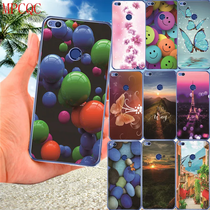 MPCQC TPU Painted Phone case for iPhone 6 6s plus For huawei p smart p8 p20 Lite y5 y7 Prime Y6 2018 Honor 7A 7C Pro 9 |