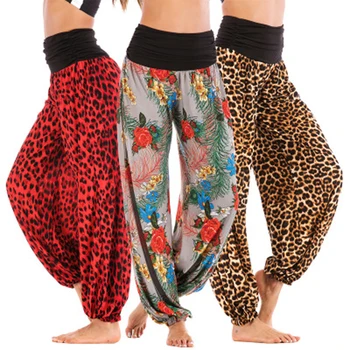 Sweat Pants Womens High Waist Gym Fitness Loose Print Leopard Stretchy Wide Leg Palazzo Lounge Lantern Long Trousers Plus Size
Sweat Pants Womens High Waist Gym Fitness Loose Print Leopard Stretchy Wide Leg Palazzo Lounge Lantern Long Trousers Plus Size