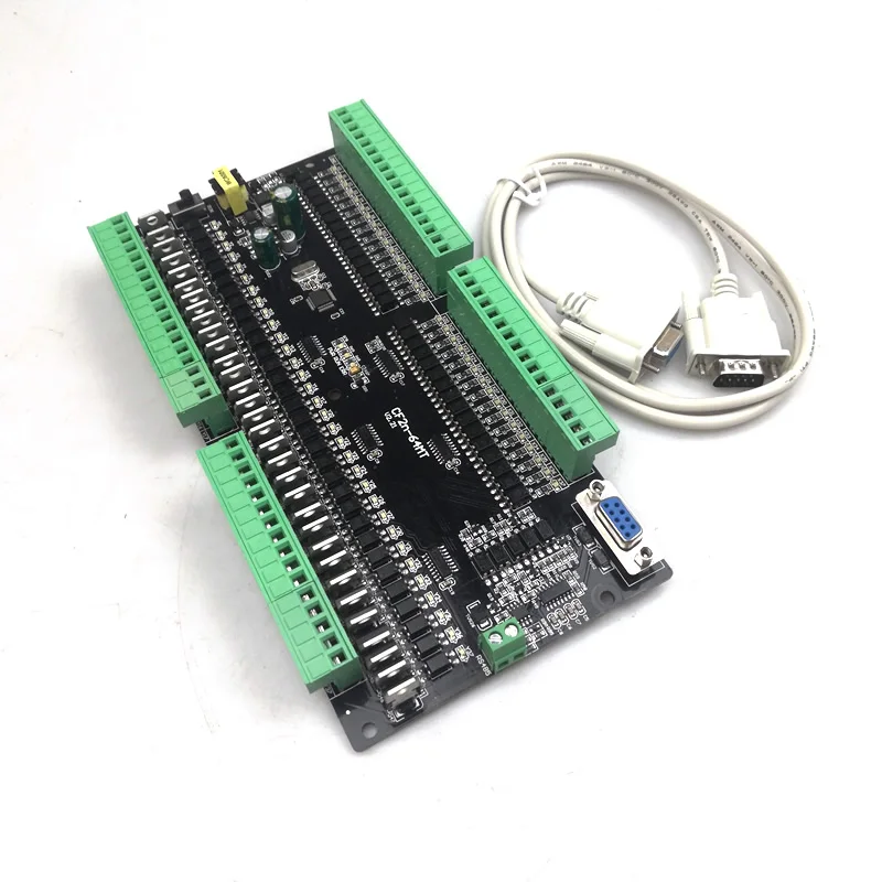 PLC Industrial Control Board FX2N-64MT 24 In and 40 Out 32 In 32 Out Transistor Output
PLC Industrial Control Board FX2N-64MT 24 In and 40 Out 32 In 32 Out Transistor Output