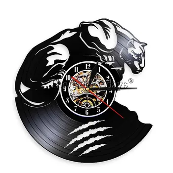 1Piece Wild Beast Predator Panther Wall Clock Wildlife Animal Gramophone Vinyl Record Wall Clock Panther Wall Watch Home Decor
1Piece Wild Beast Predator Panther Wall Clock Wildlife Animal Gramophone Vinyl Record Wall Clock Panther Wall Watch Home Decor