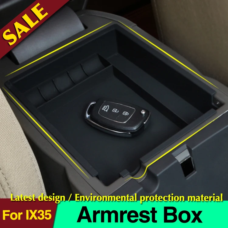 Armrest Arm Rest Storage Box Bin Tray Center Console Pallet Organiser Container Holder Case For Hyundai Ix35 Tucson 2009-2015
Armrest Arm Rest Storage Box Bin Tray Center Console Pallet Organiser Container Holder Case For Hyundai Ix35 Tucson 2009-2015