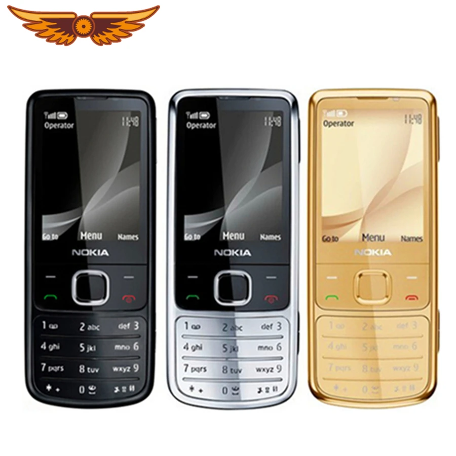 6700C оригинальный Nokia 6700 классический золотой мобильный телефон разблокирован gps