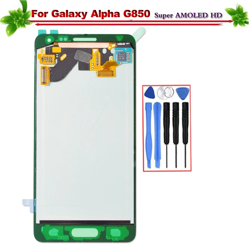 LCD For Samsung Galaxy Alpha G850 Display Touch Screen Digitizer Assembly Replacement Super Amoled For Galaxy Alpha G850F
LCD For Samsung Galaxy Alpha G850 Display Touch Screen Digitizer Assembly Replacement Super Amoled For Galaxy Alpha G850F