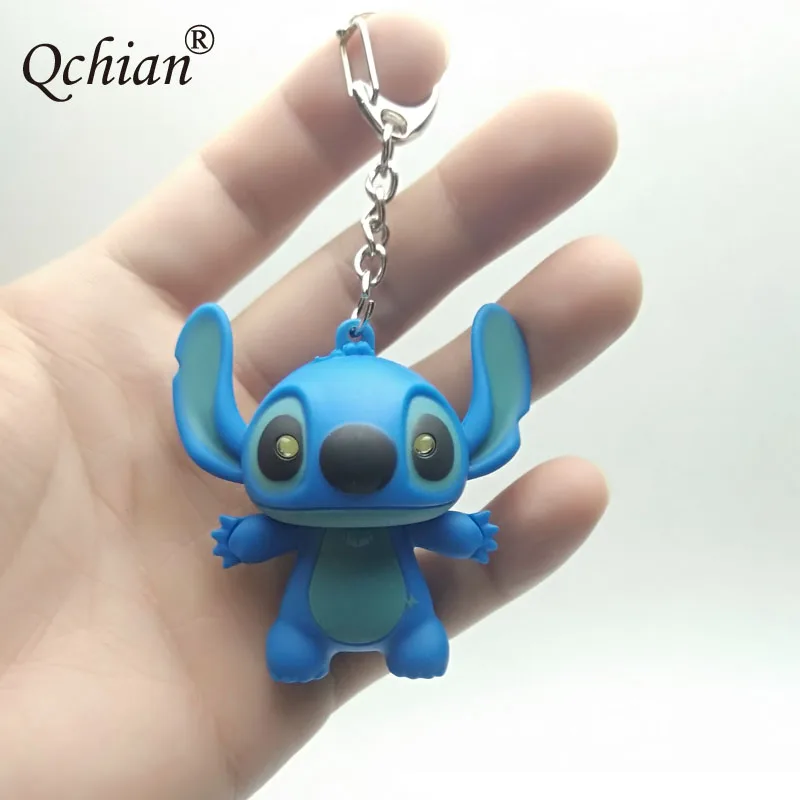 Popular Movie Lilo & Stitch Cartoon Animal Modeling Kkeychain LED Glowing Sound Plastic Car Backpack Pendant
Popular Movie Lilo & Stitch Cartoon Animal Modeling Kkeychain LED Glowing Sound Plastic Car Backpack Pendant