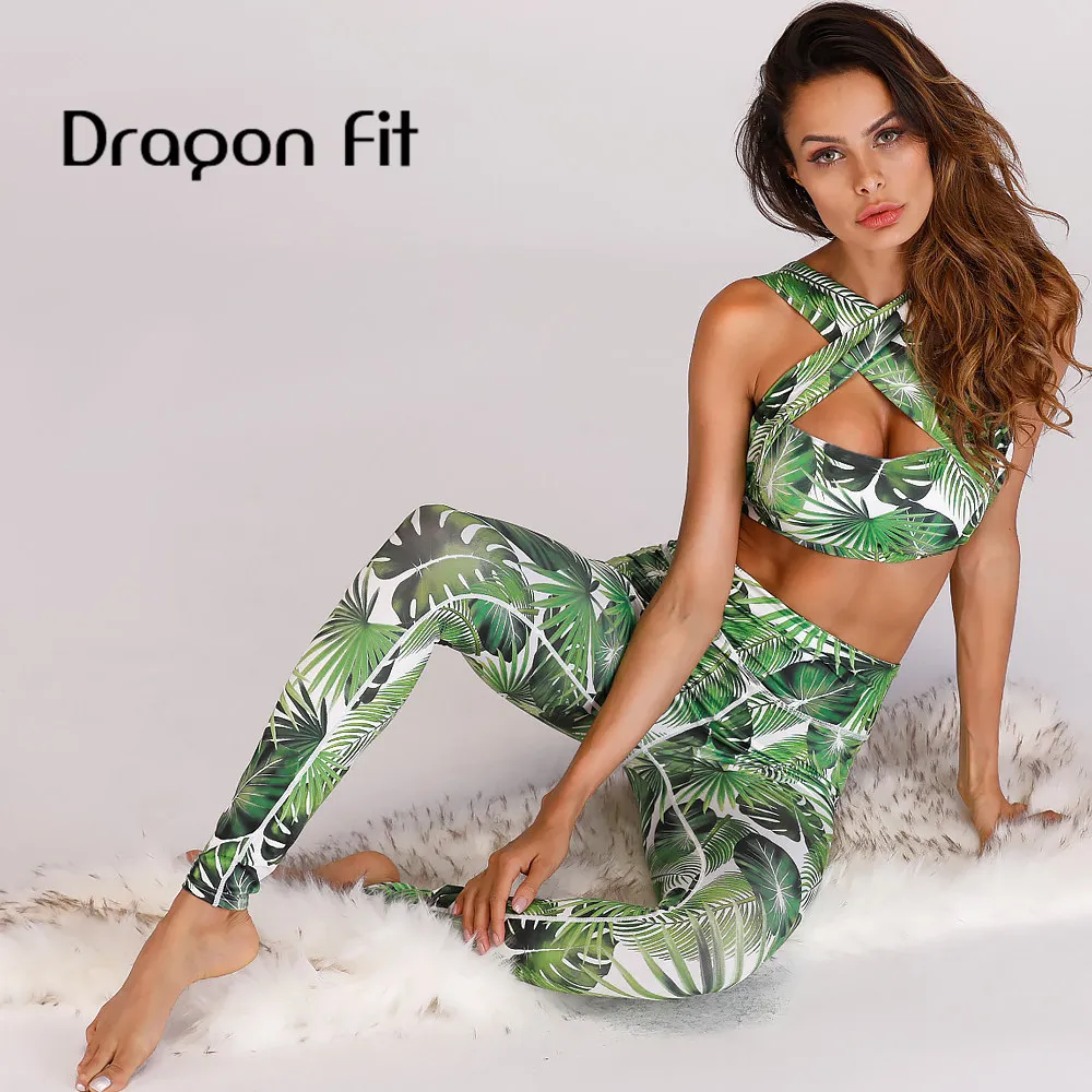 Dragon Fit Leaf Printing Tracksuit Crop Top Bra and Sport Leggings Two piece Set Yoga Bra Gym Leggings Tracksuit Yoga Trousers
Dragon Fit Leaf Printing Tracksuit Crop Top Bra and Sport Leggings Two piece Set Yoga Bra Gym Leggings Tracksuit Yoga Trousers