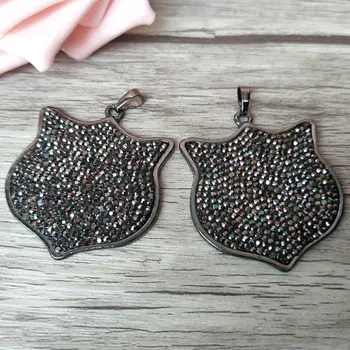 5Pcs Metal brass badge Charm Pendant pave Crystal Rhinestone,DIY Jewelry Necklace Making PD720
5Pcs Metal brass badge Charm Pendant pave Crystal Rhinestone,DIY Jewelry Necklace Making PD720