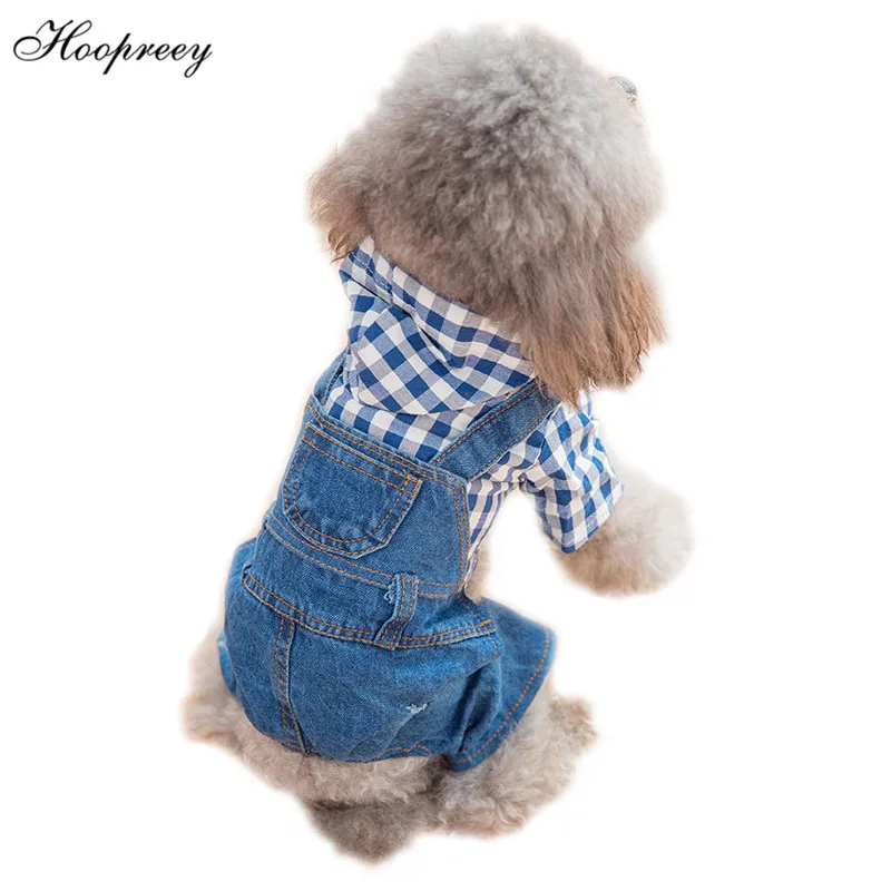 Plaid Jeans Pet Cat Dog Jumpsuit Costume Warm Winter Dogs Clothes Warm Cotton Overalls Four Leg Clothing for Small Medium Dogs
Plaid Jeans Pet Cat Dog Jumpsuit Costume Warm Winter Dogs Clothes Warm Cotton Overalls Four Leg Clothing for Small Medium Dogs