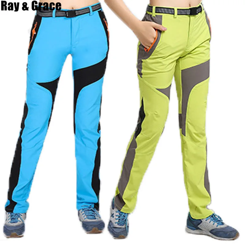 RAY GRACE Women's Outdoor Quick Dry Softshell Pants Summer Breathable Elastic Camping Hiking Trekking Fishing Climbing Trousers
RAY GRACE Women's Outdoor Quick Dry Softshell Pants Summer Breathable Elastic Camping Hiking Trekking Fishing Climbing Trousers