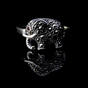L&p Thailand Elephant Ring Authentic 100% 925 Sterling Silver Rings For Men Vintage Punk Style Women&men Jewelry
L&p Thailand Elephant Ring Authentic 100% 925 Sterling Silver Rings For Men Vintage Punk Style Women&men Jewelry