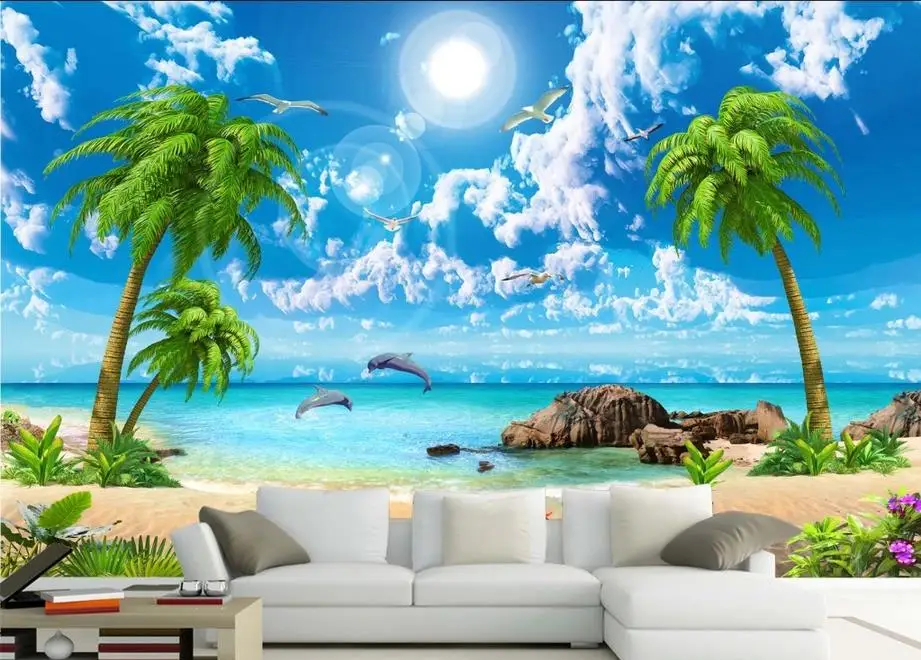 3d wall murals wallpaper custom 3d photo Sea coconut beach wallpaper angels wall papers home decor 3d stereoscopic wallpaper
3d wall murals wallpaper custom 3d photo Sea coconut beach wallpaper angels wall papers home decor 3d stereoscopic wallpaper
