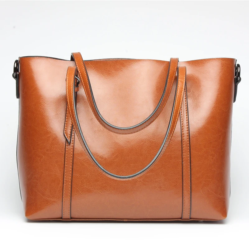 Fashion Women Genuine Leather Handbags 2018 Hgih Quality Lady Soft Satchels Shoulder Bag Portable Large-capacity Women's Handbag
Fashion Women Genuine Leather Handbags 2018 Hgih Quality Lady Soft Satchels Shoulder Bag Portable Large-capacity Women's Handbag