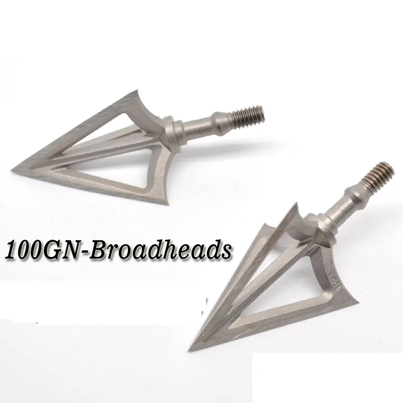 3 Blade Broad Arrow Heads Arrows Screw Tips Hunting 100 Grain For Hunting 3pcs/lot
3 Blade Broad Arrow Heads Arrows Screw Tips Hunting 100 Grain For Hunting 3pcs/lot