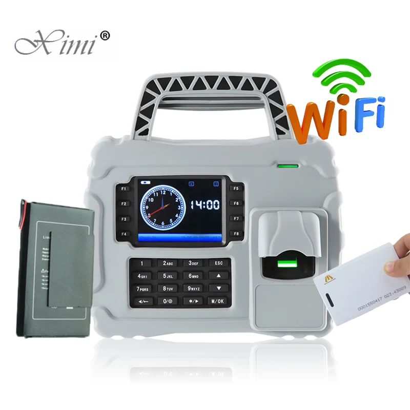 Waterproof Dust Proof Shock Proof ZK S922 TCP/IP WIFI Fingerprint Time Attendance With RFID Card Reader Built-in Backup Battery
Waterproof Dust Proof Shock Proof ZK S922 TCP/IP WIFI Fingerprint Time Attendance With RFID Card Reader Built-in Backup Battery