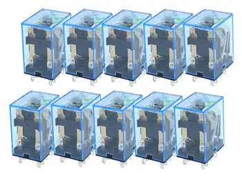10PCS MY4NJ General Purpose Relay 4pdt,14pins relais DC12V AC12V DC24V AC24V MY4NJ relay switch
10PCS MY4NJ General Purpose Relay 4pdt,14pins relais DC12V AC12V DC24V AC24V MY4NJ relay switch